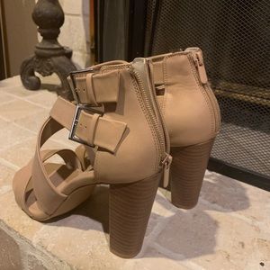 Nude Strap Heels
